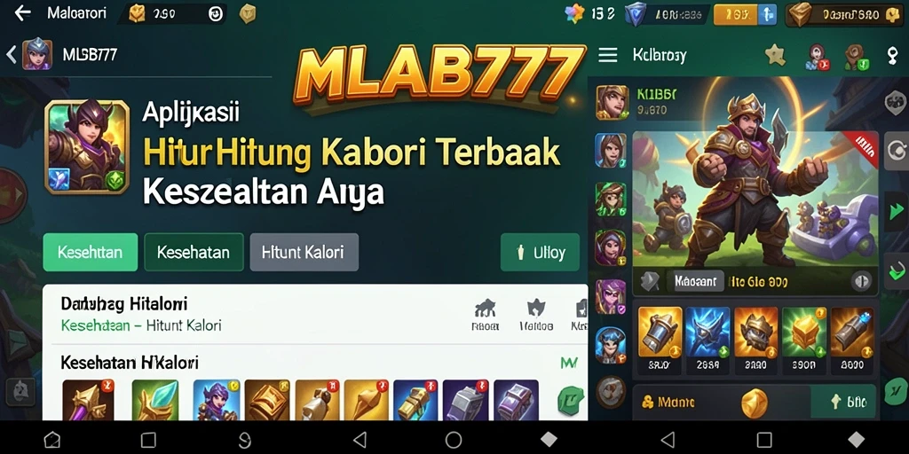 Tampilan antarmuka pengguna MLBB777 untuk Hitung Kalori yang intuitif.