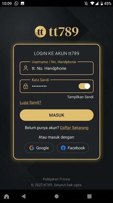 Panduan Masuk Akun tt789 untuk Pengguna Android
