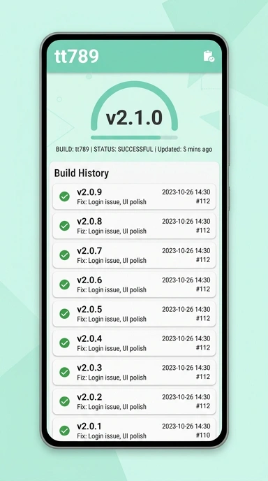 Riwayat Versi tt789 untuk Pengguna Android